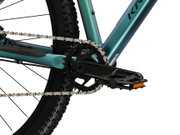Bicicleta MTB Hardtail Kross Level X100 29 inch verde / neagra Shimano