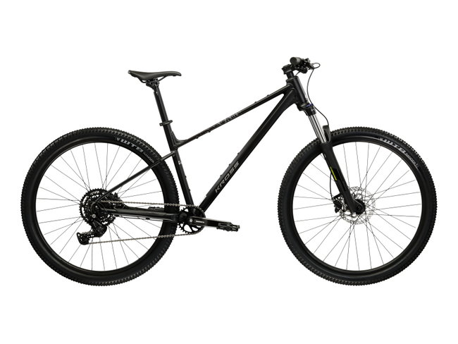 Bicicleta MTB Hardtail Kross Level X200 29 inch neagra / argintie Shimano Cues