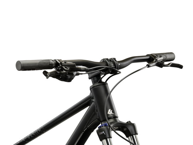 Bicicleta MTB Hardtail Kross Level X200 29 inch neagra / argintie Shimano Cues
