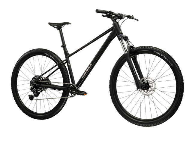 Bicicleta MTB Hardtail Kross Level X200 29 inch neagra / argintie Shimano Cues