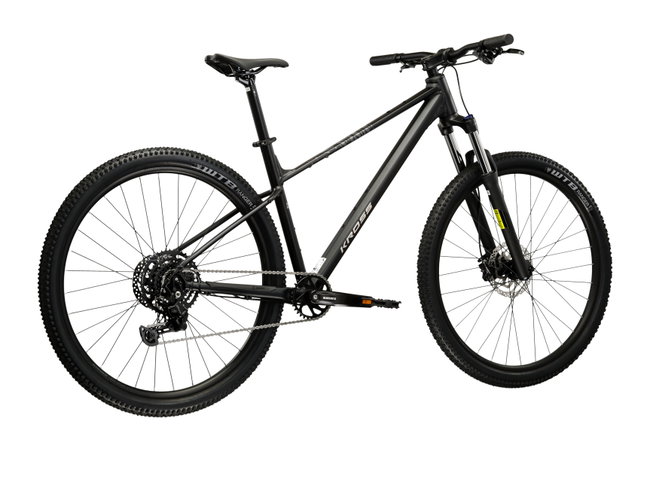 Bicicleta MTB Hardtail Kross Level X200 29 inch neagra / argintie Shimano Cues