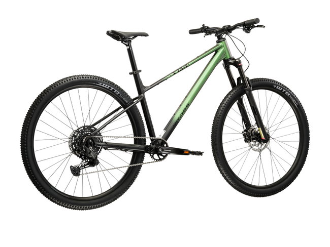 Bicicleta MTB Hardtail Kross Level X300 29 inch verde / neagra Shimano Cues