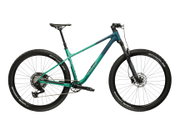 Bicicleta MTB Hardtail Kross Level X500 29 inch verde marin / turcoaz SRAM Eagle