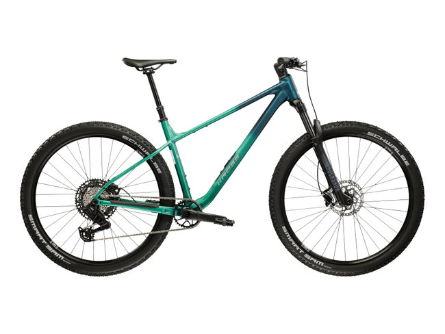 Bicicleta MTB Hardtail Kross Level X500 29 inch verde marin / turcoaz SRAM Eagle