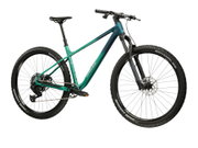 Bicicleta MTB Hardtail Kross Level X500 29 inch verde marin / turcoaz SRAM Eagle