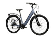 Bicicleta Electrica City Kross Sentio Hybrid 2.0 ECO 28 inch gri inchis / bleumarin Shimano Tourney