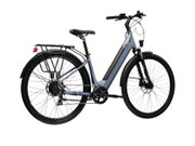 Bicicleta Electrica City Kross Sentio Hybrid 2.0 ECO 28 inch gri inchis / bleumarin Shimano Tourney