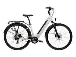 Bicicleta Electrica City Kross Sentio Hybrid 2.0 ECO 28 inch verde salvie / verde Shimano Tourney