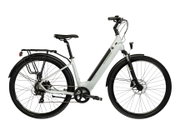 Bicicleta Electrica City Kross Sentio Hybrid 2.0 ECO 28 inch verde salvie / verde Shimano Tourney