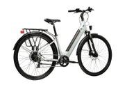 Bicicleta Electrica City Kross Sentio Hybrid 2.0 ECO 28 inch verde salvie / verde Shimano Tourney