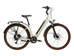 Bicicleta Electrica City Kross Sentio Hybrid 3.0 SUV 28 inch argintie / gri Shimano Acera