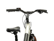 Bicicleta Electrica City Kross Sentio Hybrid 3.0 SUV 28 inch argintie / gri Shimano Acera