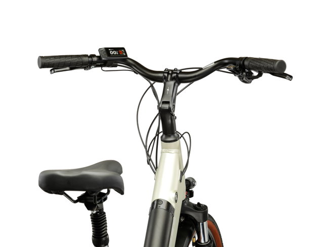 Bicicleta Electrica City Kross Sentio Hybrid 3.0 SUV 28 inch argintie / gri Shimano Acera