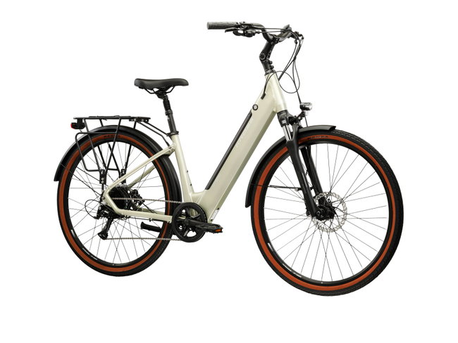 Bicicleta Electrica City Kross Sentio Hybrid 3.0 SUV 28 inch argintie / gri Shimano Acera