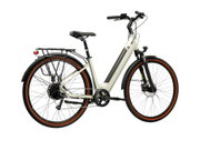 Bicicleta Electrica City Kross Sentio Hybrid 3.0 SUV 28 inch argintie / gri Shimano Acera