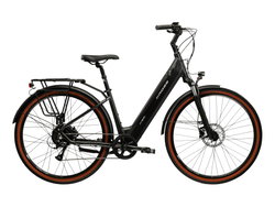 Bicicleta Electrica City Kross Sentio Hybrid 3.0 SUV 28 inch grafit / argintie Shimano Acera