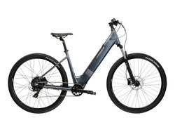 Bicicleta Electrica MTB Kross Solar Boost 1.0 LS 29 inch grafit / argintie Shimano Tourney