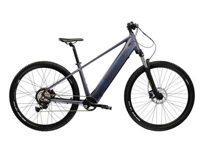 Bicicleta Electrica MTB Kross Solar Boost 2.0 29 inch gri / albastra Shimano