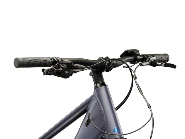 Bicicleta Electrica MTB Kross Solar Boost 2.0 29 inch gri / albastra Shimano
