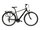 Bicicleta Urban Kross Trans T100 28 inch neagra / argintie Shimano Altus