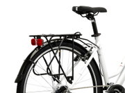 Bicicleta Urban Kross Trans T100 28 inch alba / grafit Shimano Altus