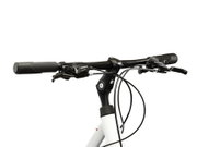 Bicicleta Urban Kross Trans T100 28 inch alba / grafit Shimano Altus