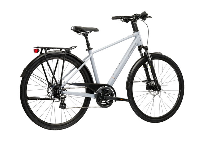 Bicicleta Urban Kross Trans T200 28 inch gri / grafit Shimano Altus