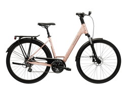 Bicicleta Urban Kross Trans T200 28 inch roz / aurie / grafit Shimano Altus