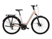 Bicicleta Urban Kross Trans T200 28 inch roz / aurie / grafit Shimano Altus