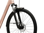 Bicicleta Urban Kross Trans T200 28 inch roz / aurie / grafit Shimano Altus