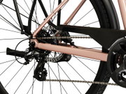 Bicicleta Urban Kross Trans T200 28 inch roz / aurie / grafit Shimano Altus