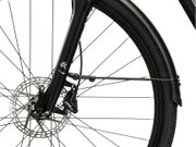 Bicicleta Urban Kross Trans T200 28 inch neagra / grafit Shimano Altus