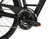 Bicicleta Urban Kross Trans T200 28 inch neagra / grafit Shimano Altus