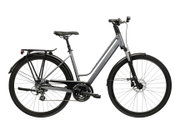 Bicicleta Urban Kross Trans T200 28 inch grafit / argintie Shimano Altus