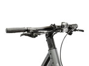 Bicicleta Urban Kross Trans T200 28 inch grafit / argintie Shimano Altus