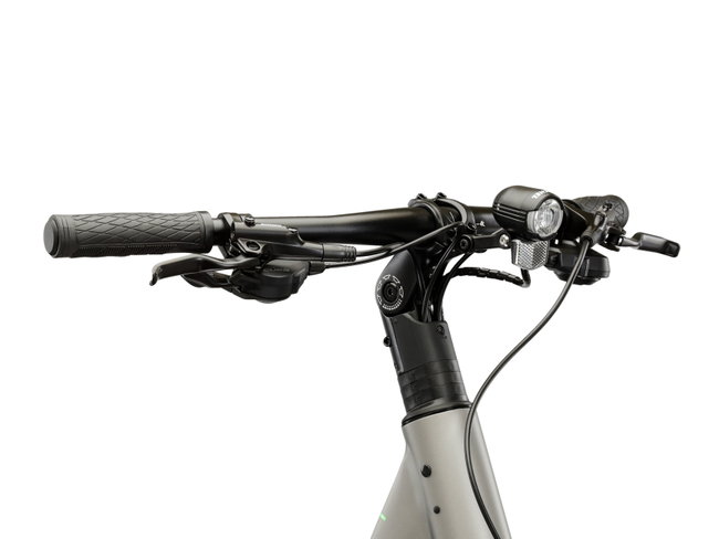 Bicicleta Urban Kross Trans T300 28 inch gri / neagra Shimano Cues