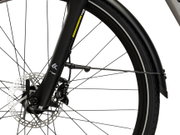 Bicicleta Urban Kross Trans T300 28 inch gri / neagra Shimano Cues