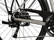 Bicicleta Urban Kross Trans T300 28 inch gri / neagra Shimano Cues
