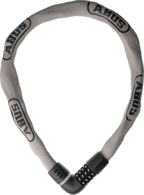 Antifurt lanț cu cifru Abus Tresor 6807C/110 - gri