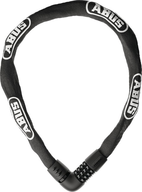 Antifurt lanț cu cifru Abus Tresor 6807C/110 - negru