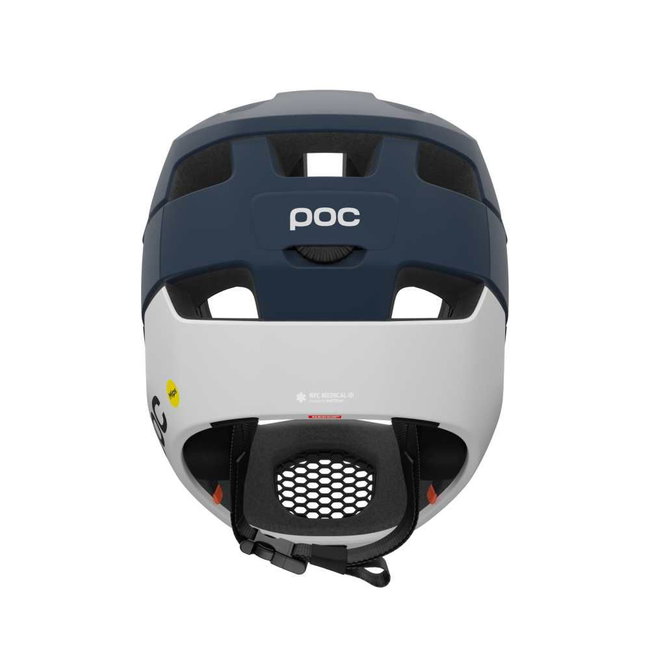 Cască MTB fullface POC Otocon Race MIPS - Apatite Navy Matt/Hydrogen White Matt