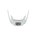 Vizor cască 100% Altec Replacement Visor v2 Grey - gri deschis