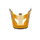 Vizor cască 100% Status Replacement Visor Topenga Orange/Black - Topenga portocaliu/negru