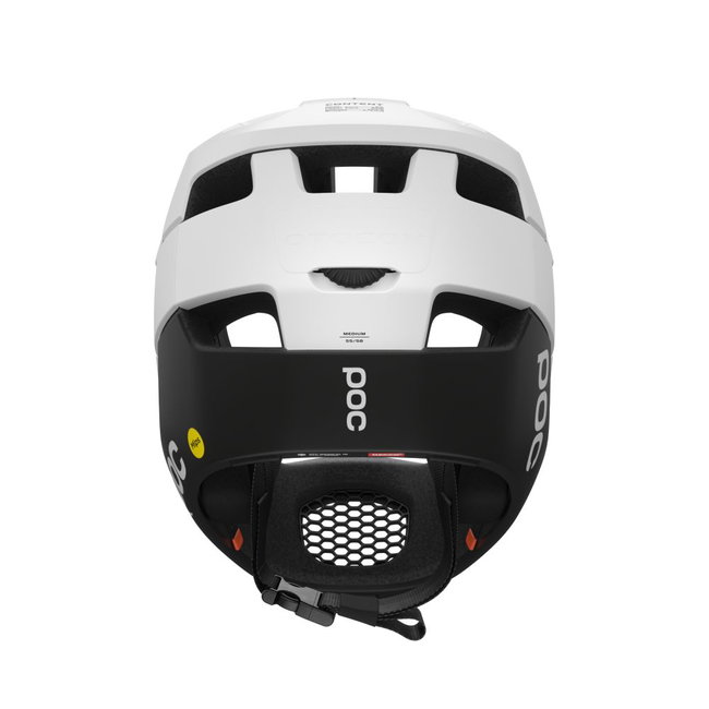 Cască MTB fullface POC Otocon Race MIPS - Hydrogen White/Uranium Black Matt