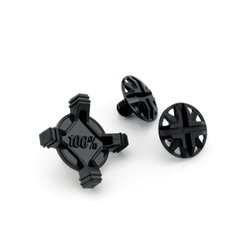 Șuruburi vizor cască 100% Status Visor Screw Kit - negru
