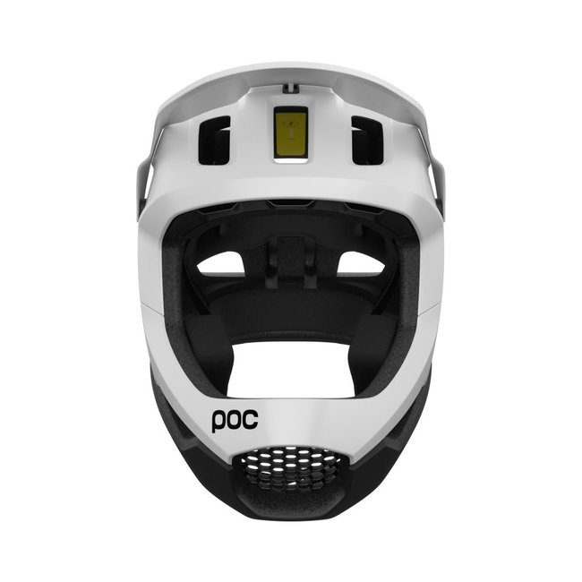 Cască MTB fullface POC Otocon Race MIPS - Hydrogen White/Uranium Black Matt