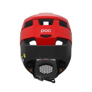 Cască MTB fullface POC Otocon Race MIPS - Prismane Red Matt/Uranium Black Matt