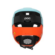 Cască MTB fullface POC Otocon Race MIPS - Indicolite Blue Matt/Carnelian Orange Matt