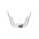 Vizor cască 100% Altis Replacement Visor - alb