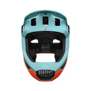 Cască MTB fullface POC Otocon Race MIPS - Indicolite Blue Matt/Carnelian Orange Matt